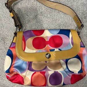 COACH Soho Sateen Scarf Purse